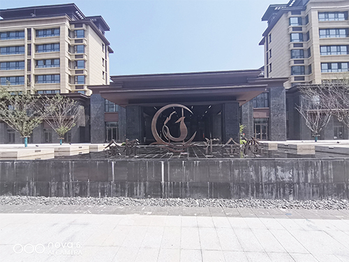 濟南平邑界群匯金灣浚園標識導視系統